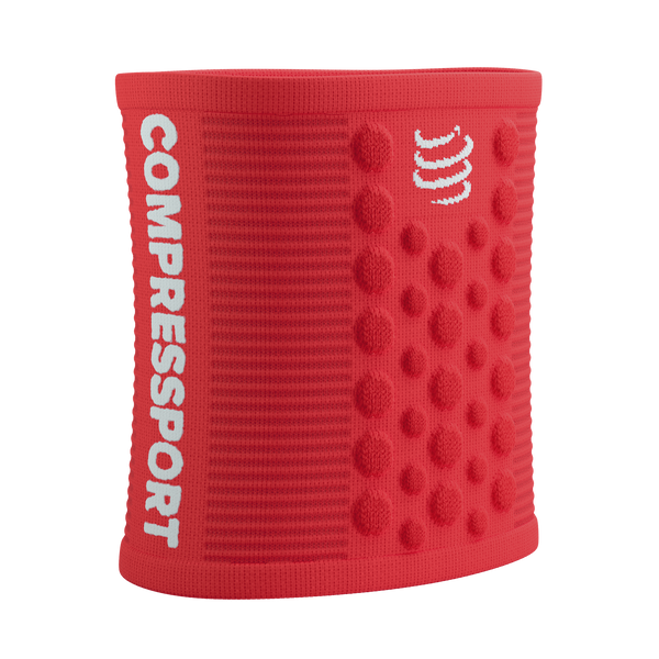 SWEATBANDS 3D.DOTS FLUO RED/WHITE UNIQ SIZE
