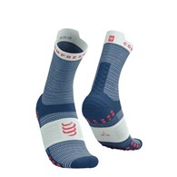 PRO RACING SOCKS V4.0 RUN HIGH BLUES/SUGAR T1