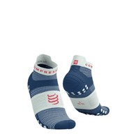 PRO RACING SOCKS V4.0 RUN LOW BLUES/SUGAR T1