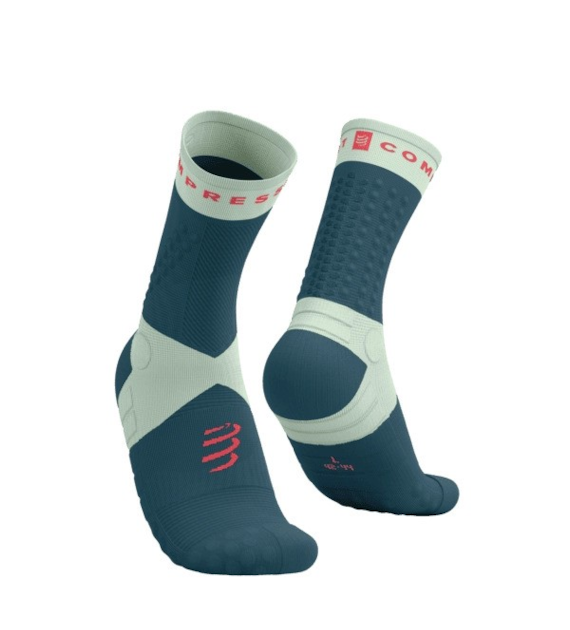 ULTRA TRAIL SOCKS V2.0 STARGAZER/AQUA/FLUO RED T1