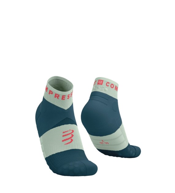 ULTRA TRAIL LOW SOCKS STARGAZER/AQUA/FLUO RED T1
