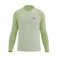 TRAIL HZ LS TSHIRT M SUGAR/SHADOW LIME S