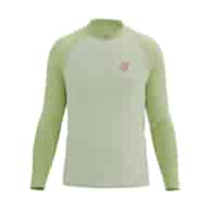 TRAIL HZ LS TSHIRT M SUGAR/SHADOW LIME L