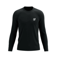 PERFORMANCE LS TSHIRT M BLACK XXL
