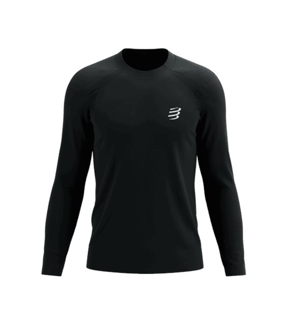 PERFORMANCE LS TSHIRT M BLACK XXL