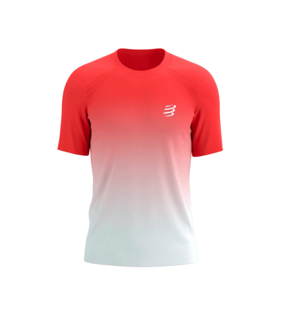 PERFORMANCE SS TSHIRT M FLUO RED/WHITE S