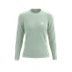 PERFORMANCE LS TSHIRT W AQUA S