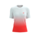 PERFORMANCE SS TSHIRT W FLUO RED/WHITE M