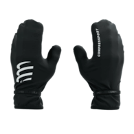 HURRICANE WATERPROOF MITTENS BLACK XS/S