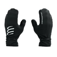 HURRICANE WATERPROOF MITTENS BLACK M/L