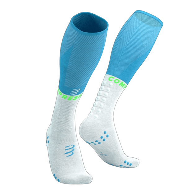 Full Socks Oxygen NORSE BLUE/NEON GREEN T3