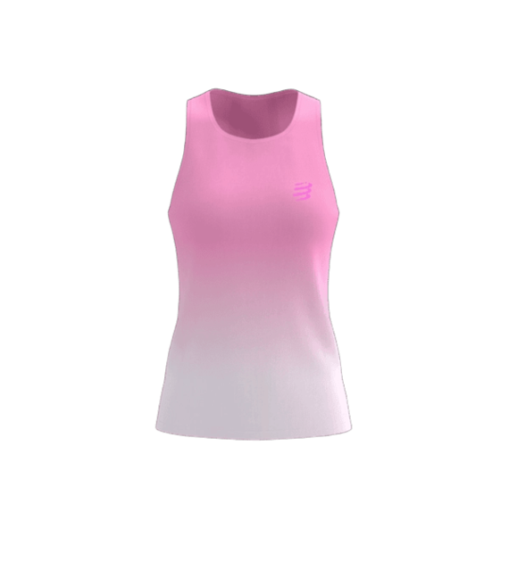 Performance Singlet W BEGONIA/WHITE M