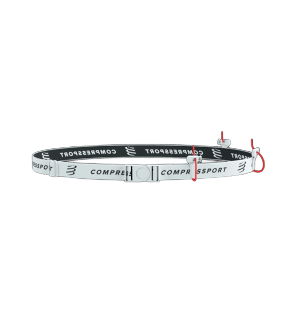 Race Belt WHITE UNIQ SIZE