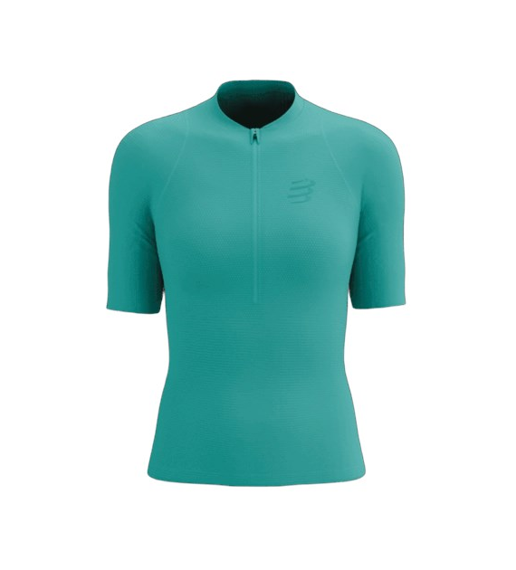 Trail Racing Postural SS Top W POOL BLUE L