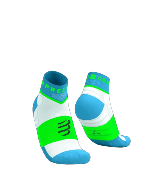 Ultra Trail Low Socks NORSE BLUE/NEON GREEN T4