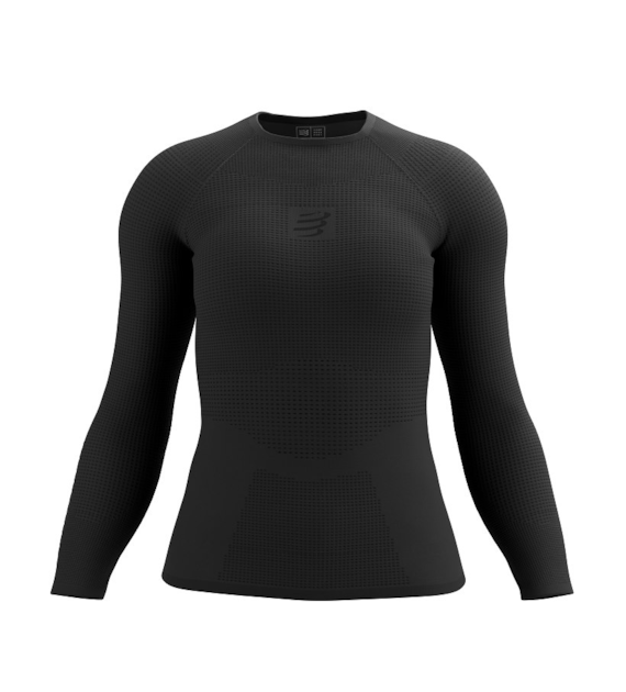 On/Off Base Layer LS Top W BLACK L