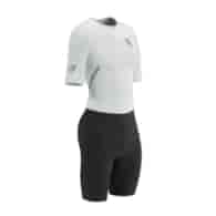 Aero Seamless SS Trisuit W WHITE/BLACK L