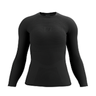 On/Off Base Layer LS Top W BLACK XS