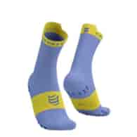 PRO RACING SOCKS V4.0 RUN HIGH JACARANDA/MAIZE T2