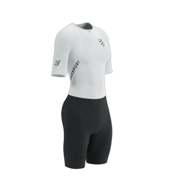 Aero Seamless SS Trisuit W WHITE/BLACK M