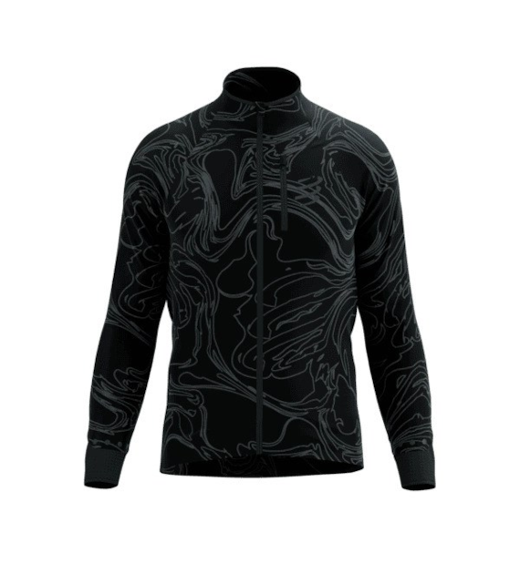 HURRICANE WINDPROOF JACKET M BLACK/AURORA S