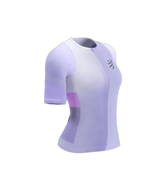 Stream SS Tri Top W LAVENDER/BEGONIA L