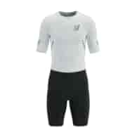 Aero Seamless SS Trisuit M WHITE/BLACK L