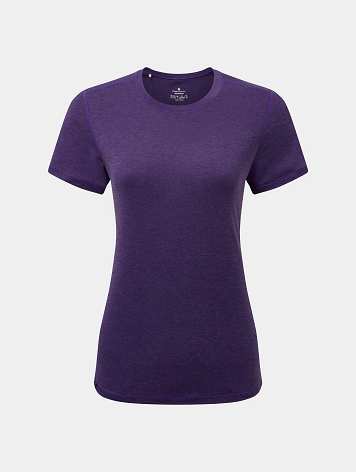 Wmn's Life Tencel S/S Tee ImprlMrl/Ultraviolet M