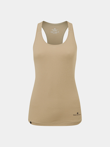 Wmn's Life Tencel Vest Latte Marl/Nightshade XS
