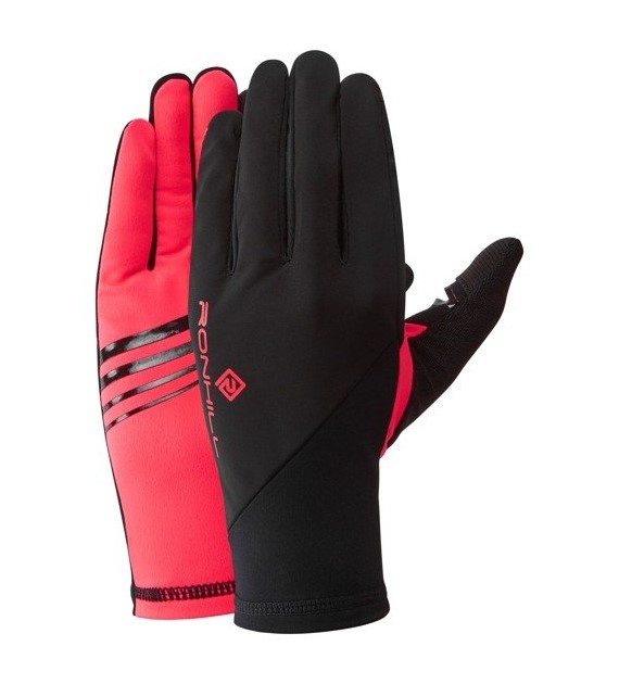 Wind-Block Glove Black/Hot Pink size M