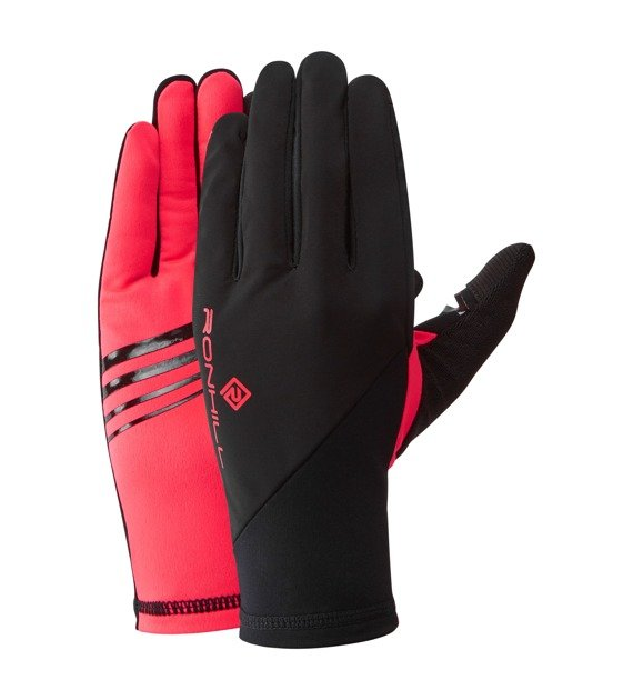 Wind-Block Glove Black/Hot Pink size M