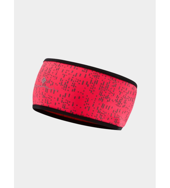 Night Runner Headband Hot Pink/Refl M/L