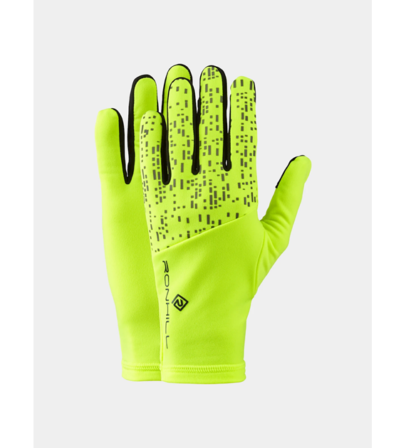 Night Runner Glove Fl Yellow/Reflect L