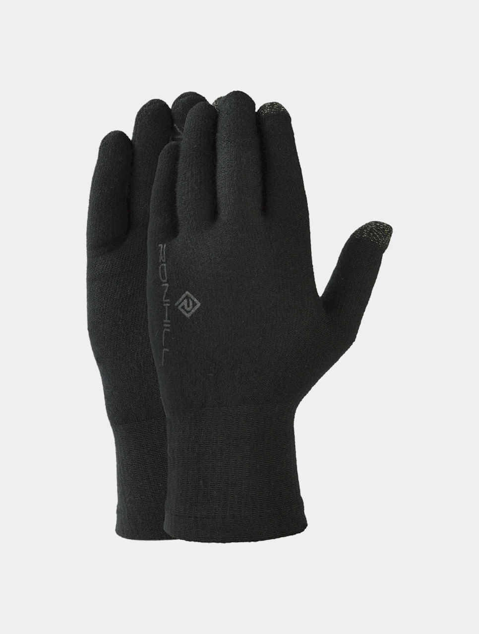 Merino Seamless Glove All Black L