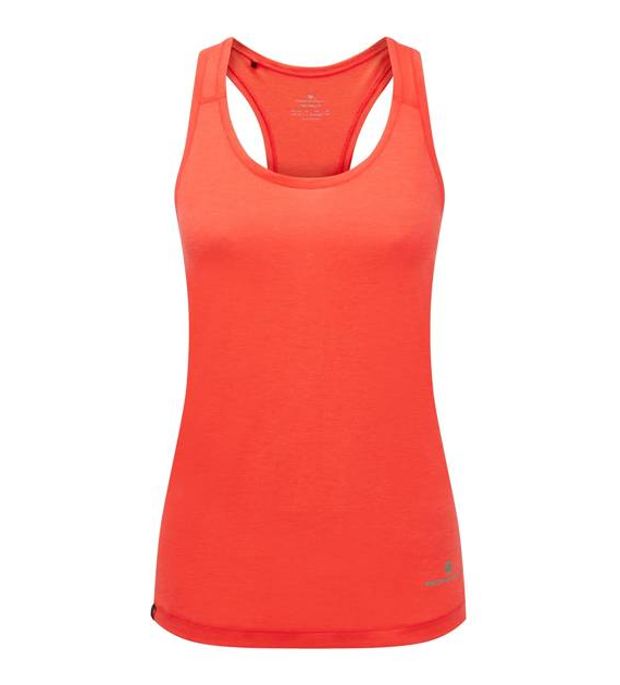 Wmn's Life Tencel Vest Hot Coral Marl L