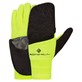 Wind-Block Flip Glove Black/Fluo Yel M