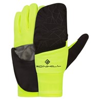Wind-Block Flip Glove Black/Fluo Yel L