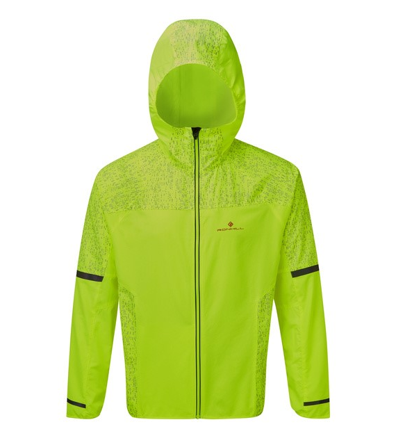 Men's Life Night Runner Jacket FlYel/Flme/Rfl S