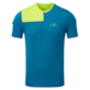 Men's Tech Ultra 1/2 Zip Tee PrusBlue/AcidLime S