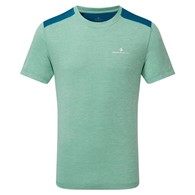 Men's Life S/S Tee WillowMarl/PrussBlue L