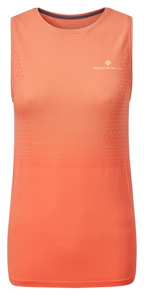 Wmn's Tech Marathon Tank Peach/Lemongrass XXS/XS