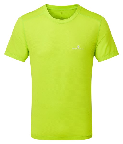 Men's Tech S/S Tee AcidLime/BrightWhite XL