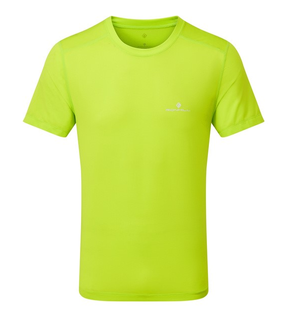Men's Tech S/S Tee AcidLime/BrightWhite L