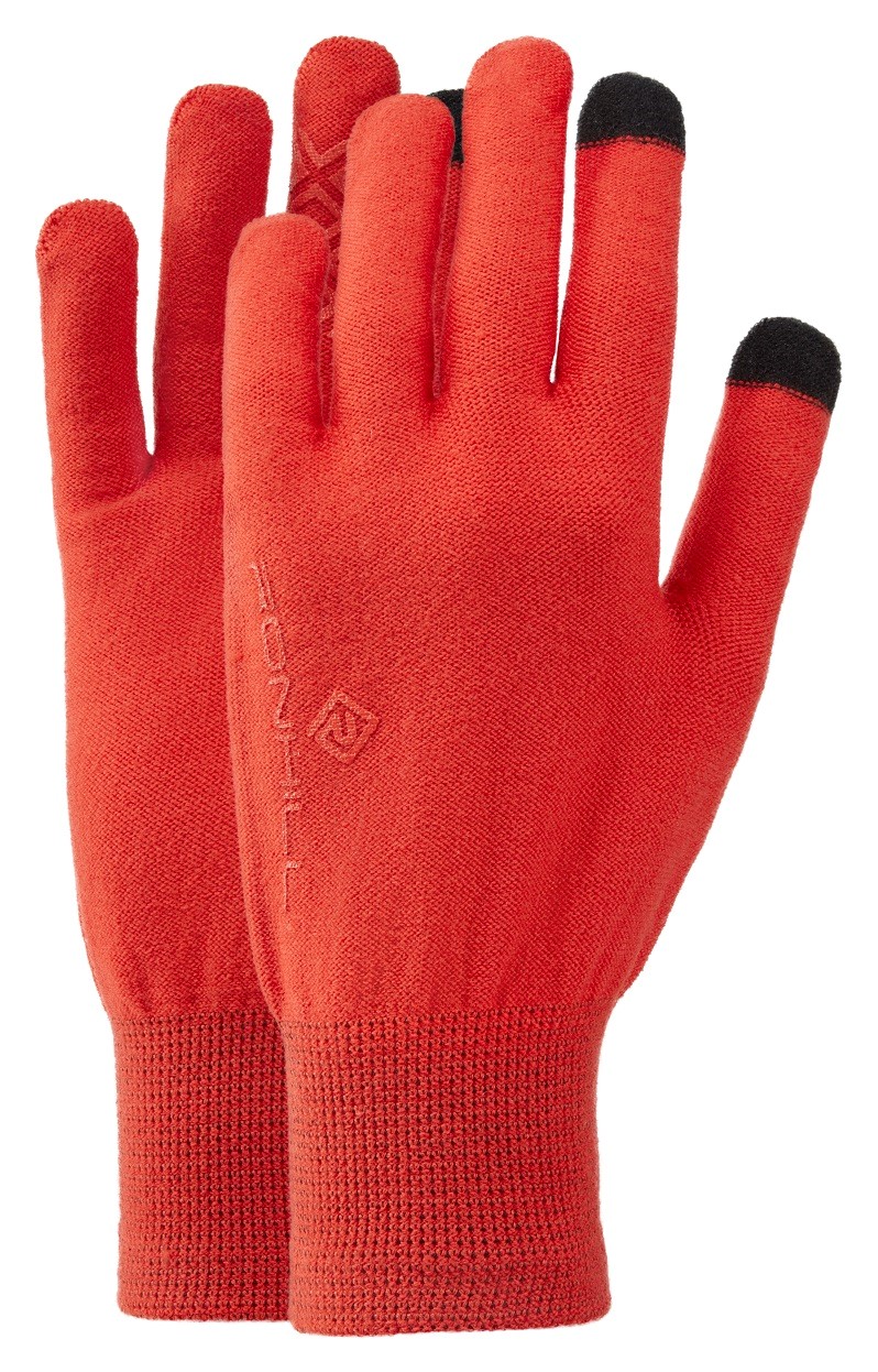 Merino Seamless Glove Flame L