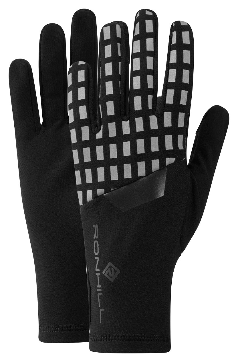 Afterhours Glove Black/BrWhite/Rflct M
