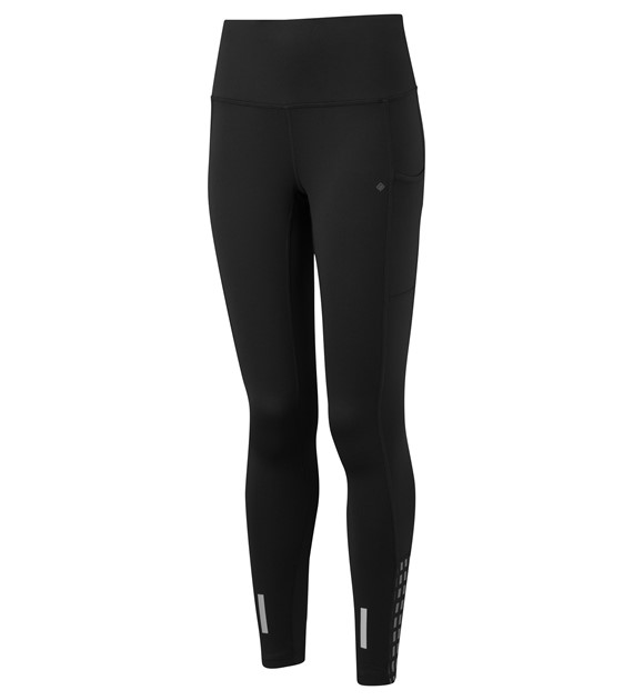 Wmn's Tech Afterhours Tight Black/Charcoal/Rflc L