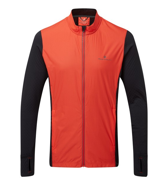 Men's Tech Hyperchill Jacket Flame/Black S