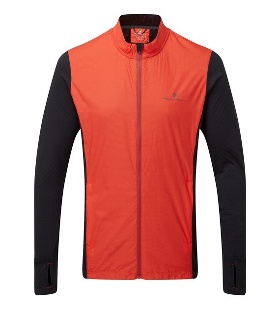 Men's Tech Hyperchill Jacket Flame/Black M