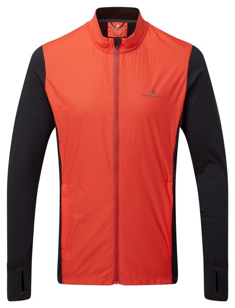 Men's Tech Hyperchill Jacket Flame/Black M