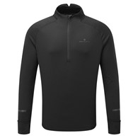 Men's Tech Prism 1/2 Zip Tee Black/Charcoal S